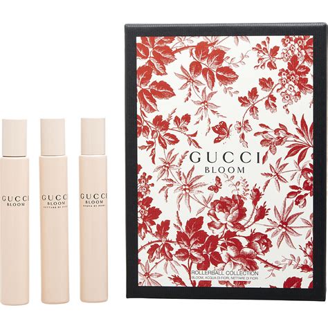 bloom gucci rollerball|Gucci Bloom sample set.